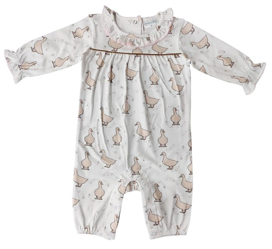 Goosing Around Romper - Jumping Jolly
