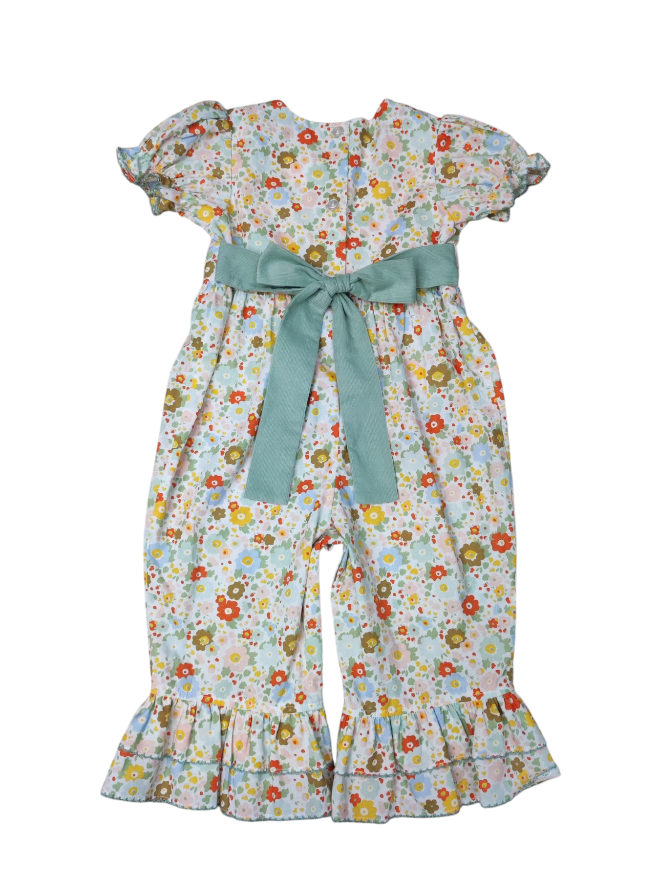 Fall Floral Gabby Romper Three Sisters