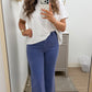 Acid Washed Frayed Jeans| Marlin