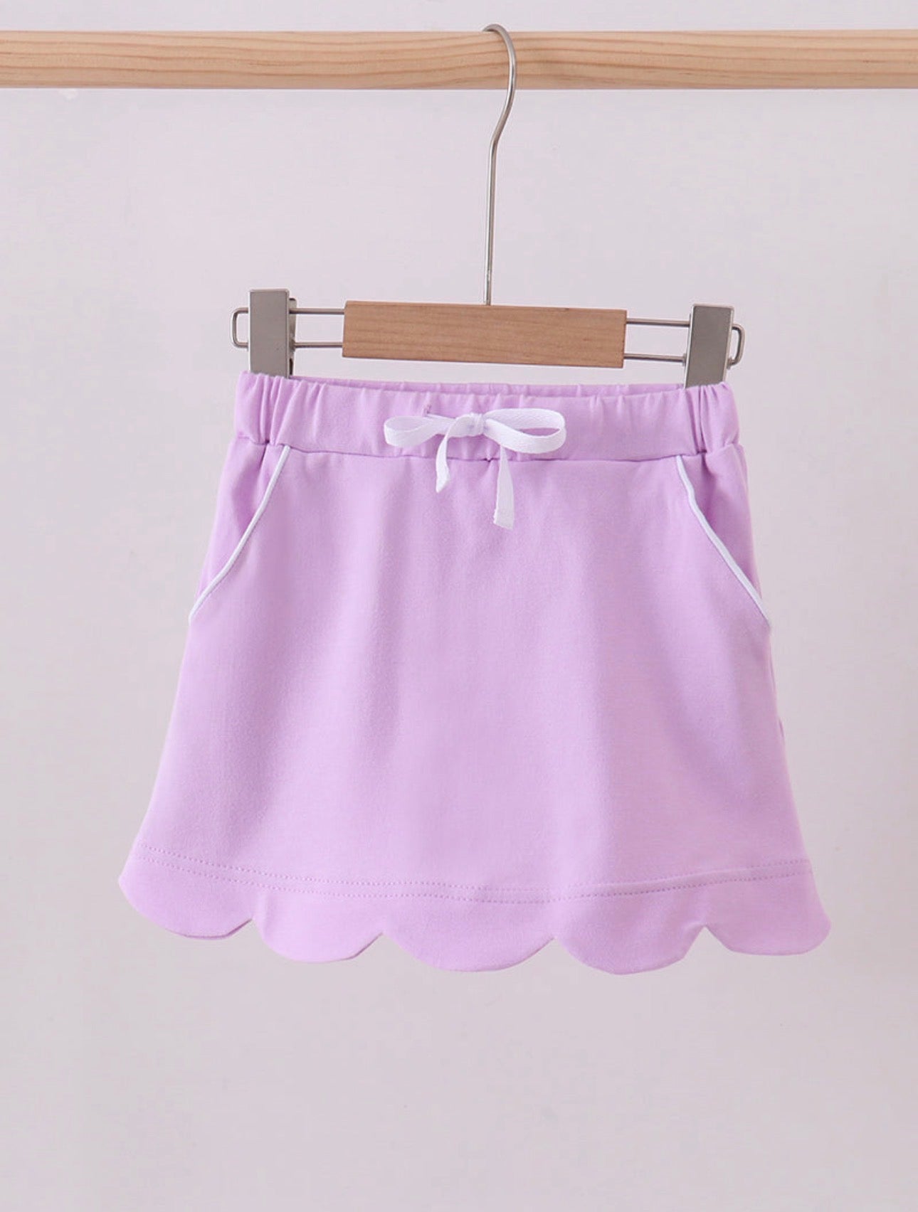 Lavender Scallop Skirt