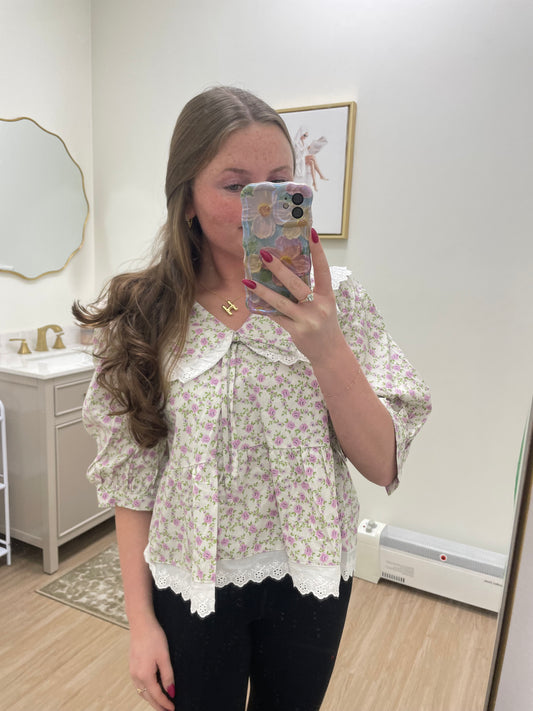 Lavender Fields Blouse