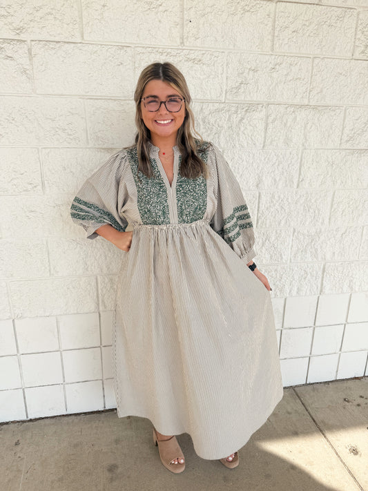Pine Maxi Dress