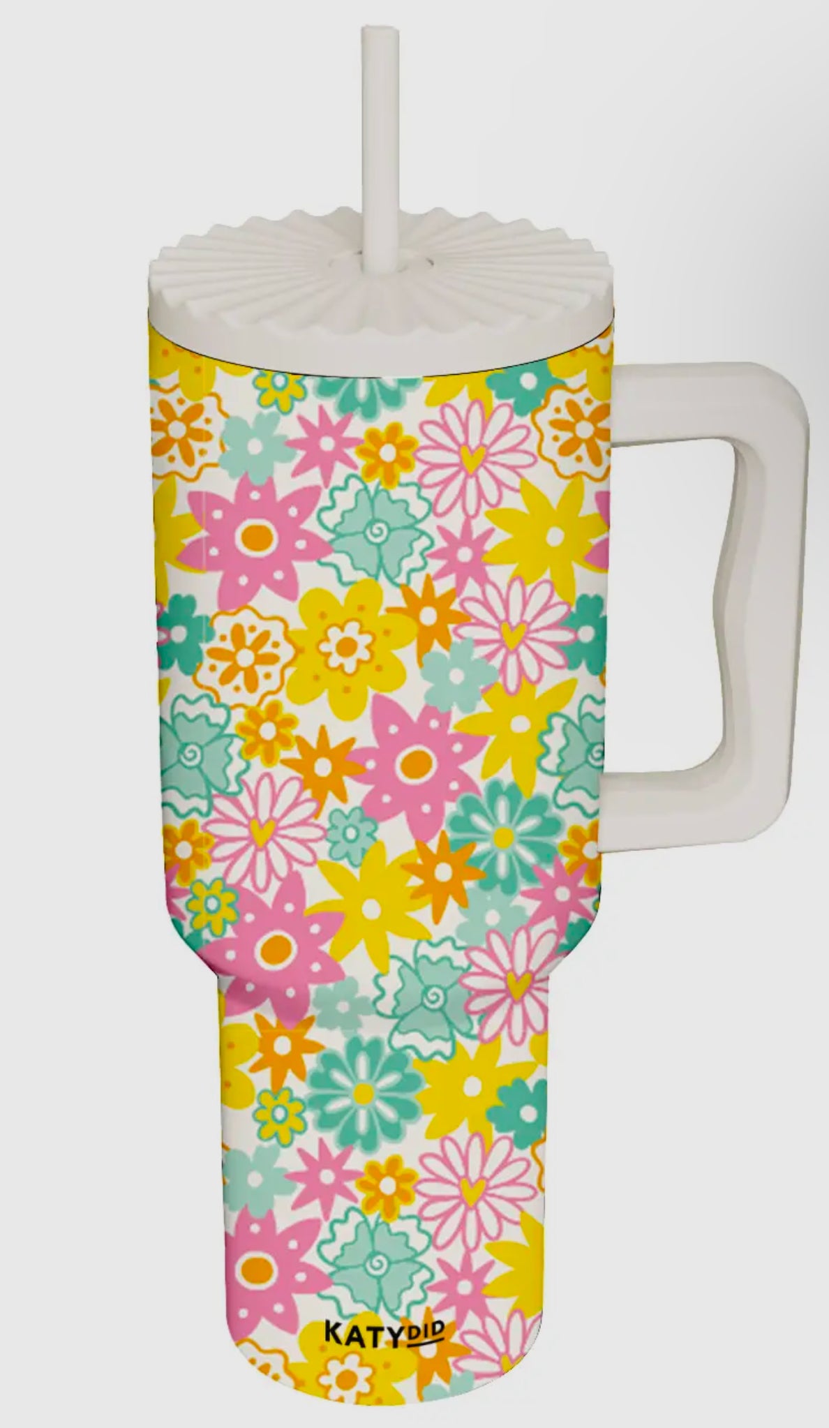Spring flowers 38oz tumbler