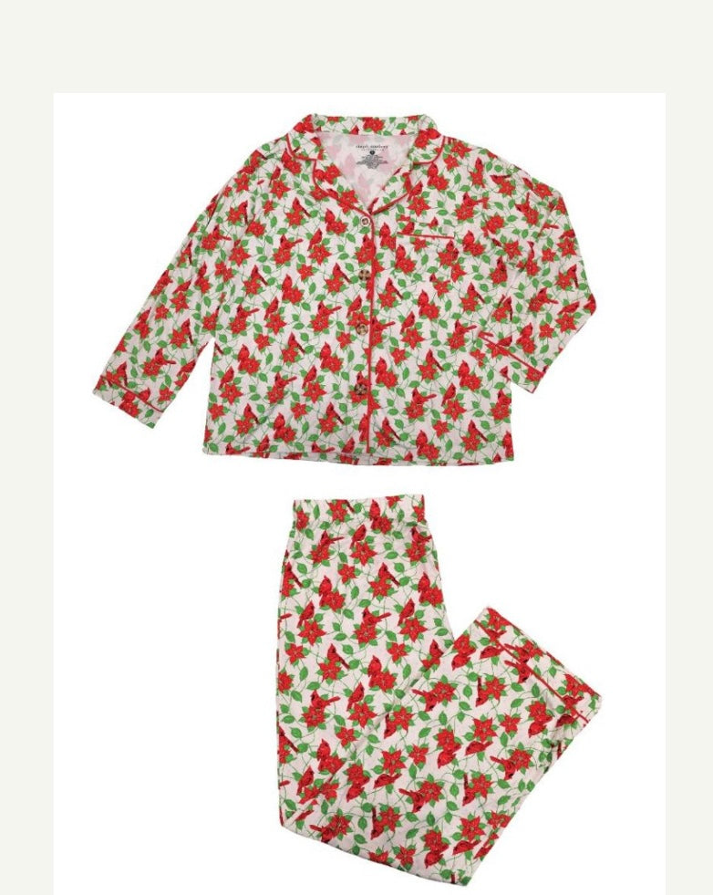 Simply southern cardinal pj set