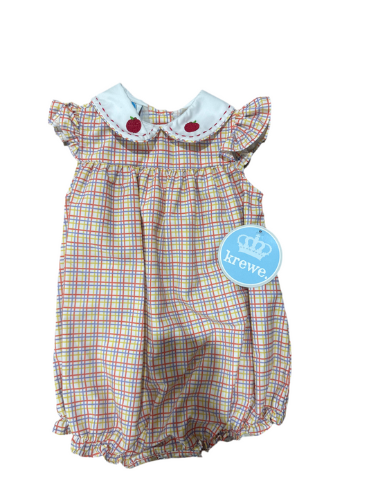 Krewe Primary Plaid Apple Bubble