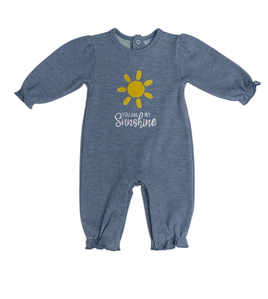 You are My Sunshine Girl Romper Three Sisters
