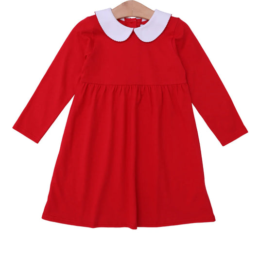 Claire Red Dress Trotter Street