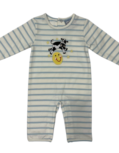Cow Over The Moon Romper - Three Sisters