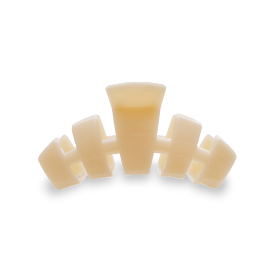 Almond Beige Classic Hair Clip | Medium