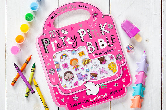 My Pretty Pink Bible Activity Book (Ages 4+ - Gift Ideas)