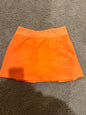 Neon orange skort size M