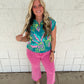 Tropical Half Zip