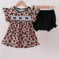 Cheetah butterfly bloomer set