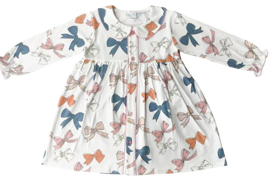 Bow Dress-Jumping Jolly