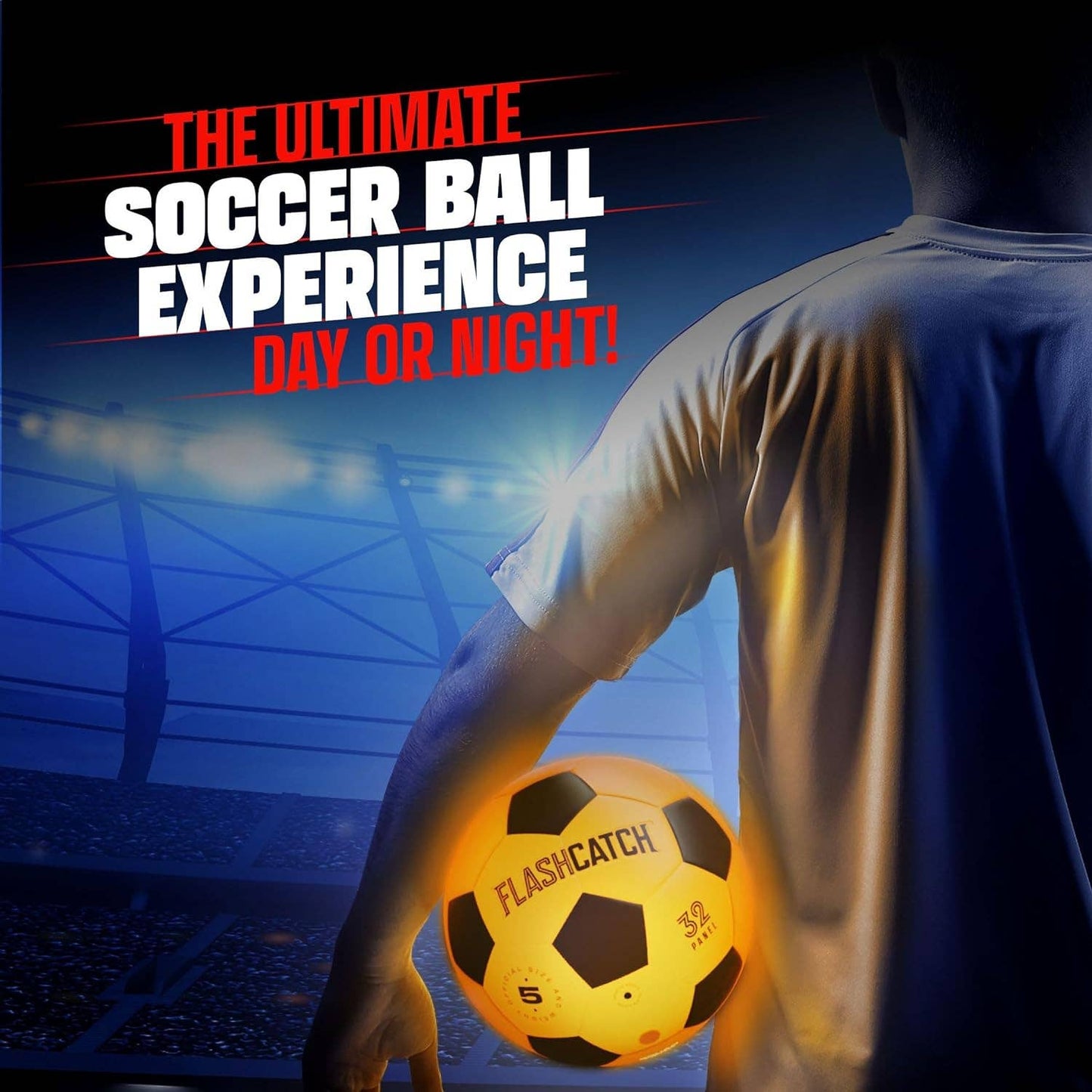 Light Up Soccer Ball - Glow in the Dark