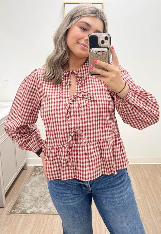 Picnic In Paris Blouse