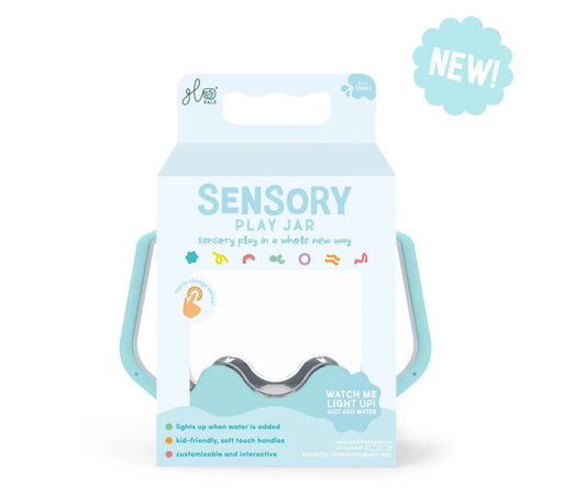 Frosty Blue Sensory Play Jar Glo Pals (NEW)