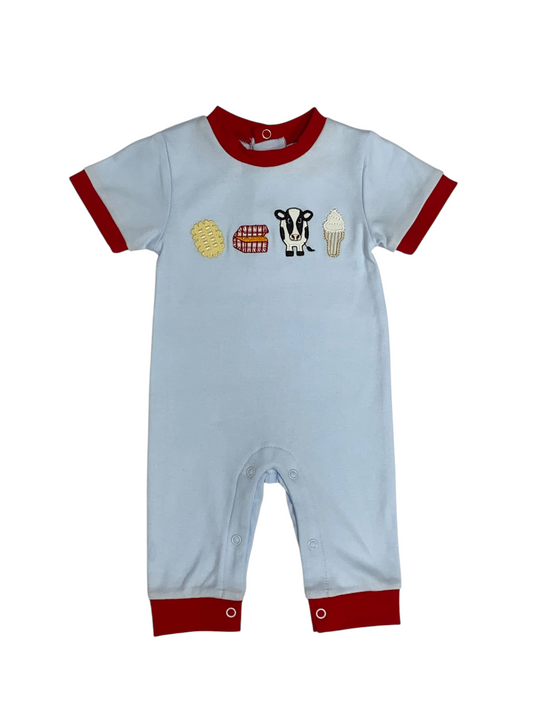 Kids Meal Boy Romper Three Sisters