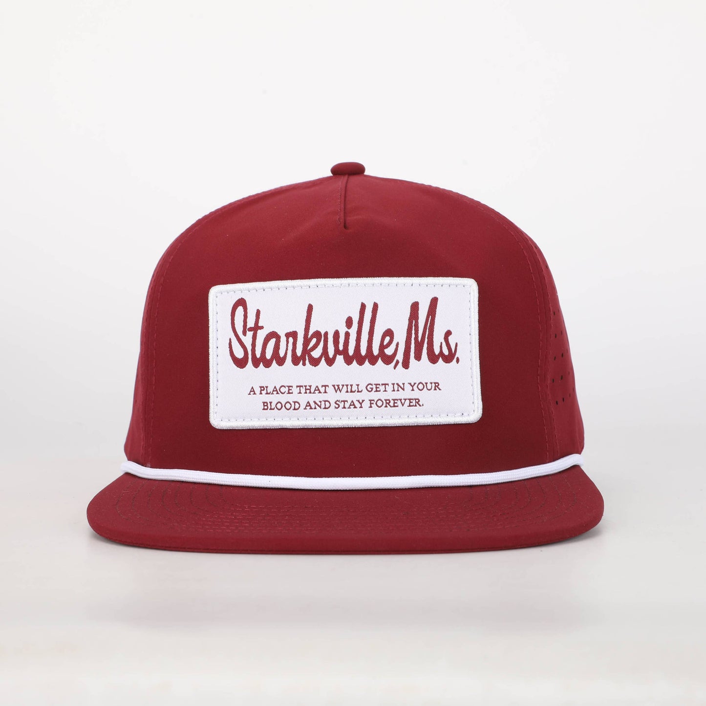 Starkville, MS Rope Hat with Patch