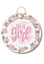 It's a Girl Large Door Hanger
