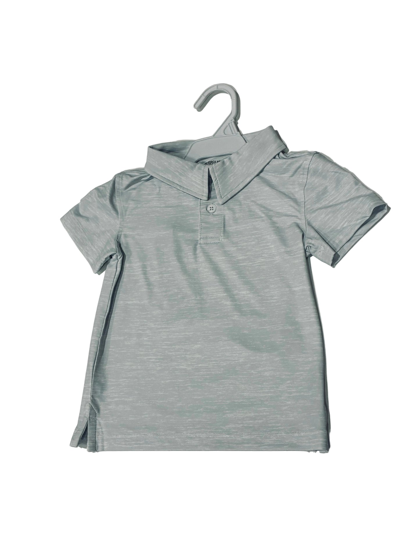 Heather Gray Performance Polo|Meripex