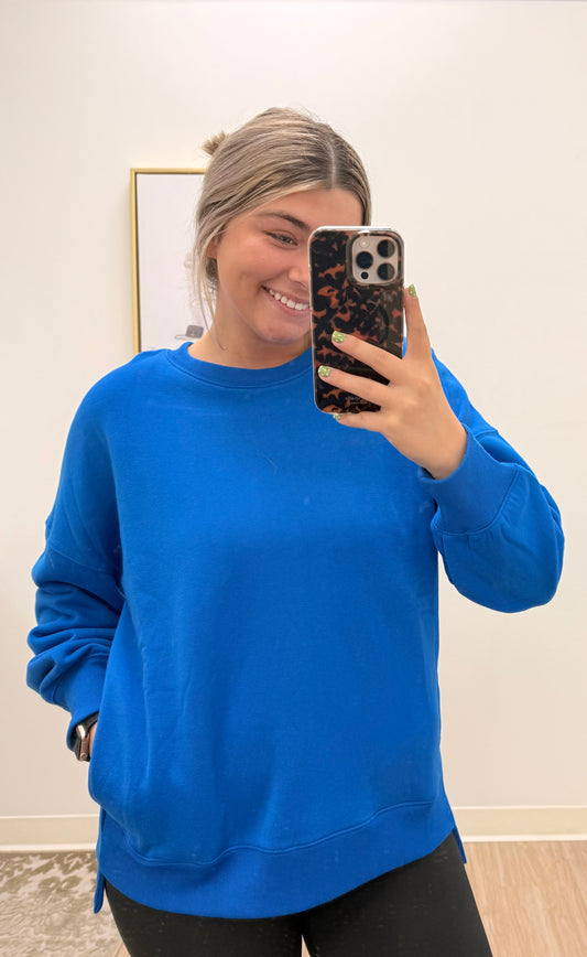 Blue Sweatshirt