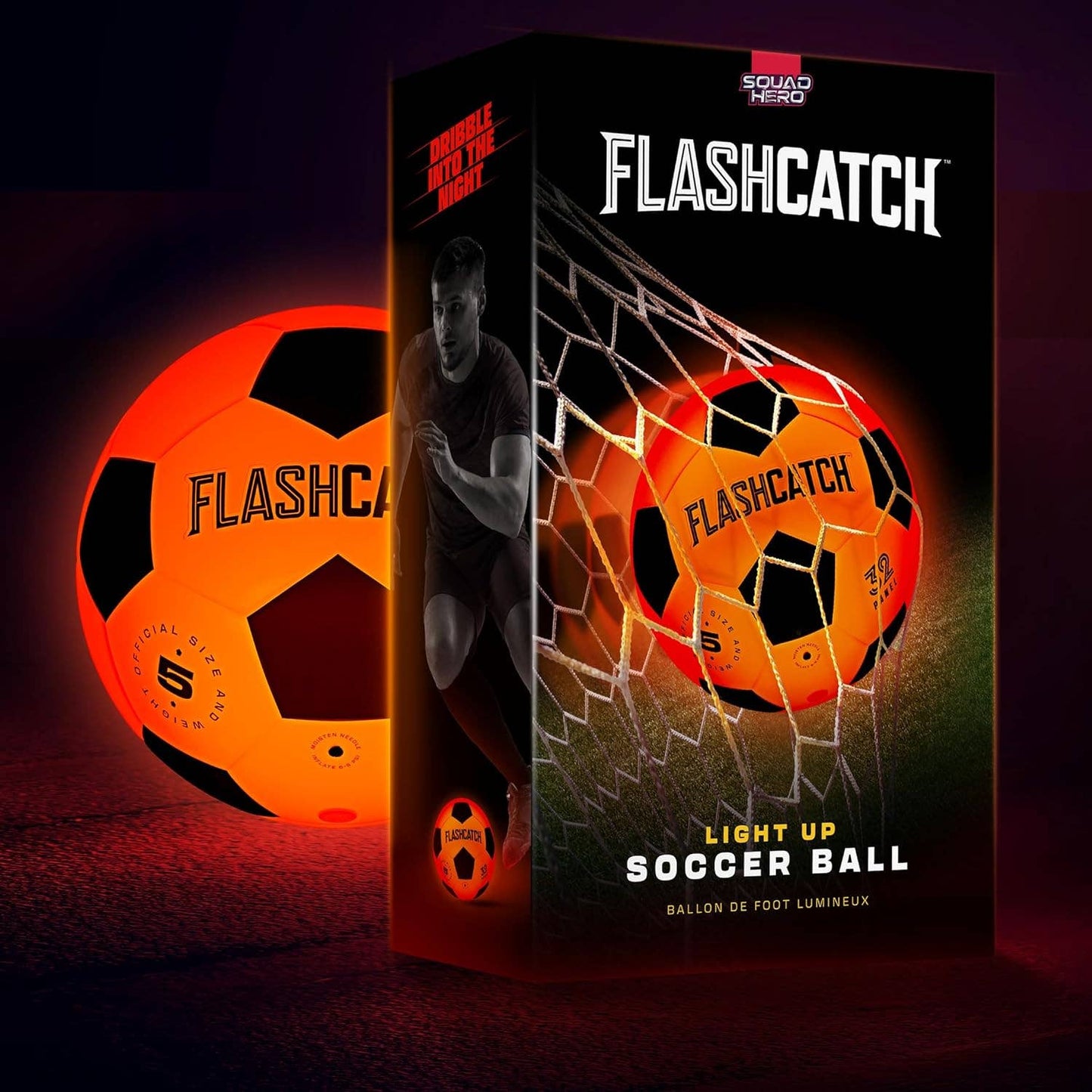 Light Up Soccer Ball - Glow in the Dark