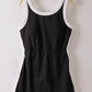 Black Colorblock Activewear Dress