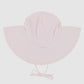 Girls Pink Seersucker Swim Hat
