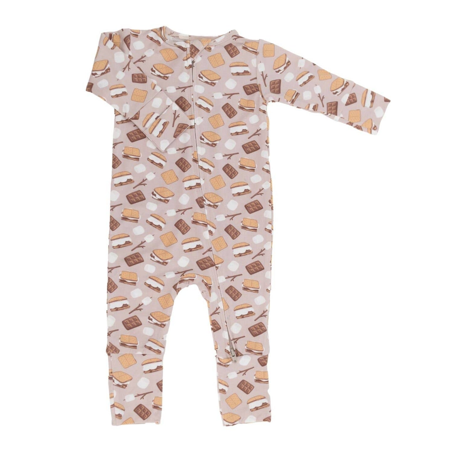 Sweet bamboo Convertible Romper - S'mores