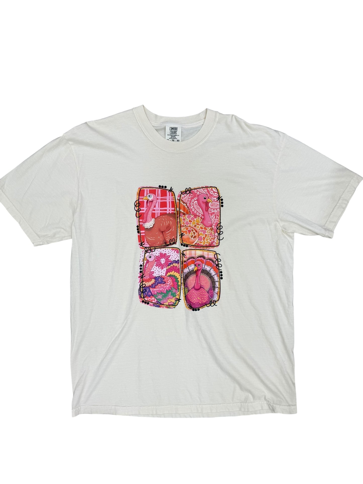 Pink Turkeys Tee