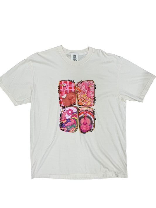 Pink Turkeys Tee