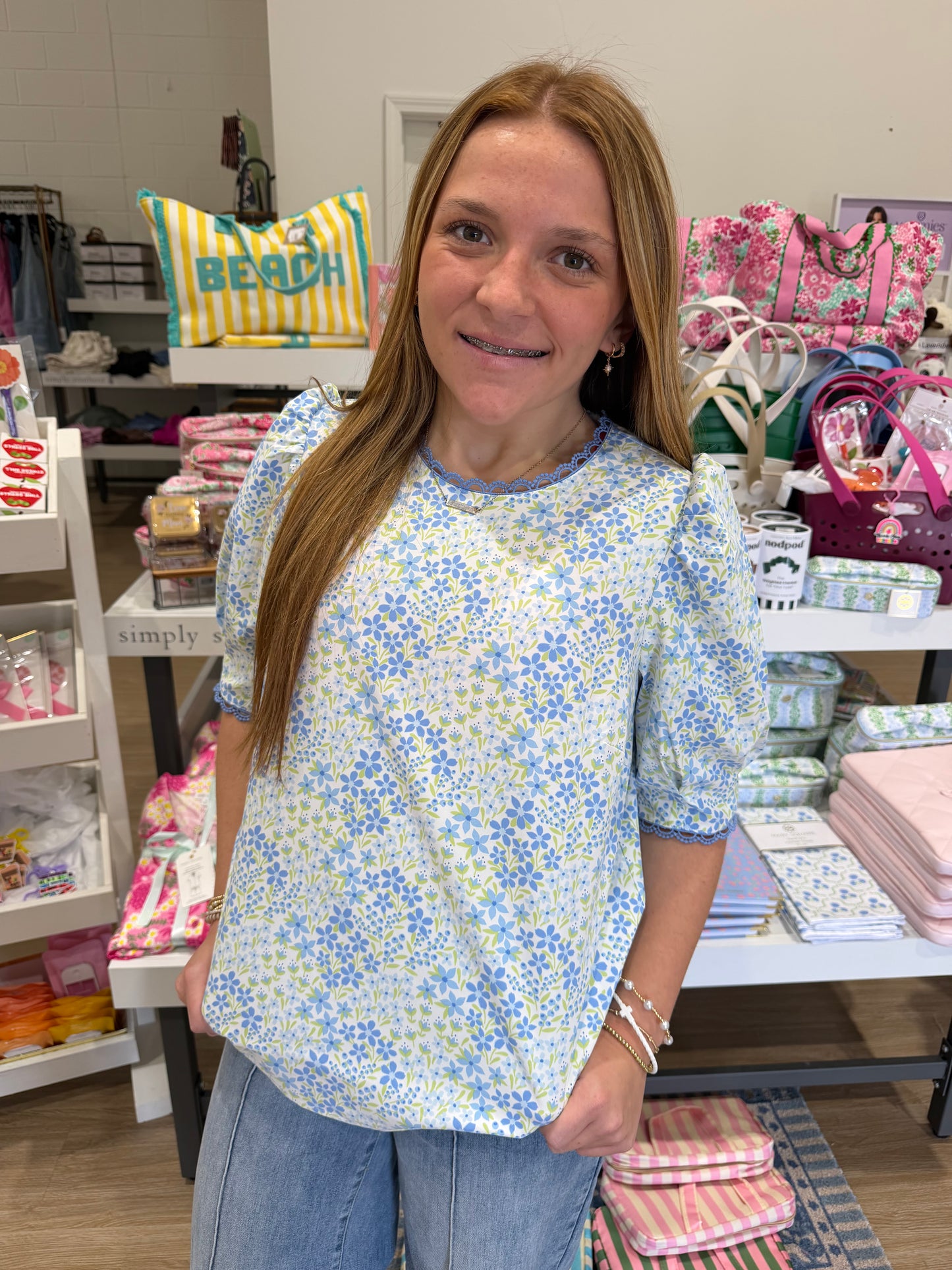 Bluebell Breeze Top