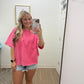 Halo Washed Pink Top