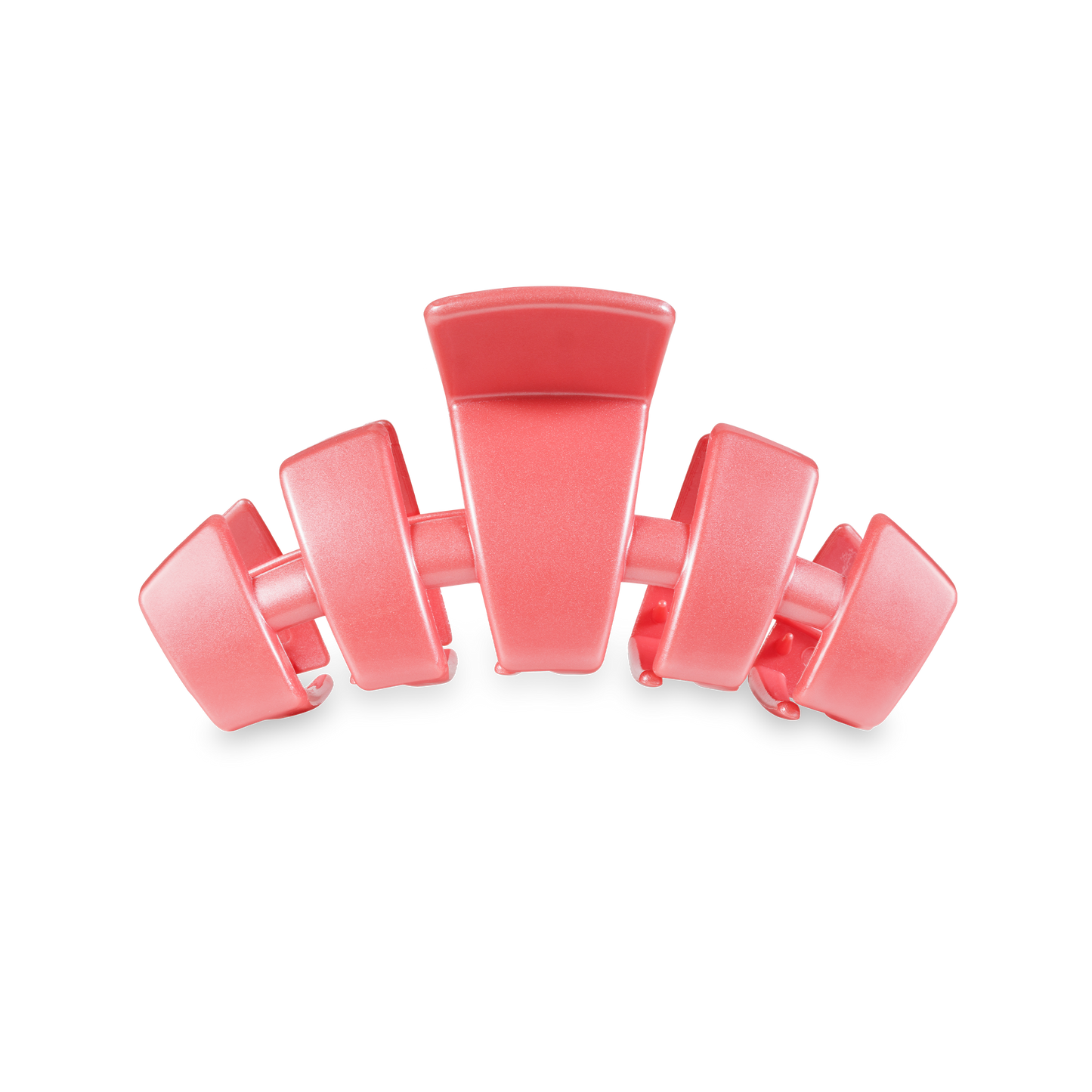 Calming Coral Classic Hair Clip | Medium
