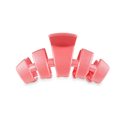 Calming Coral Classic Hair Clip | Medium