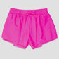 Girls Neon Magenta Active Butterfly Shorts