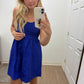 Royal Blue Breeze Tank Dress