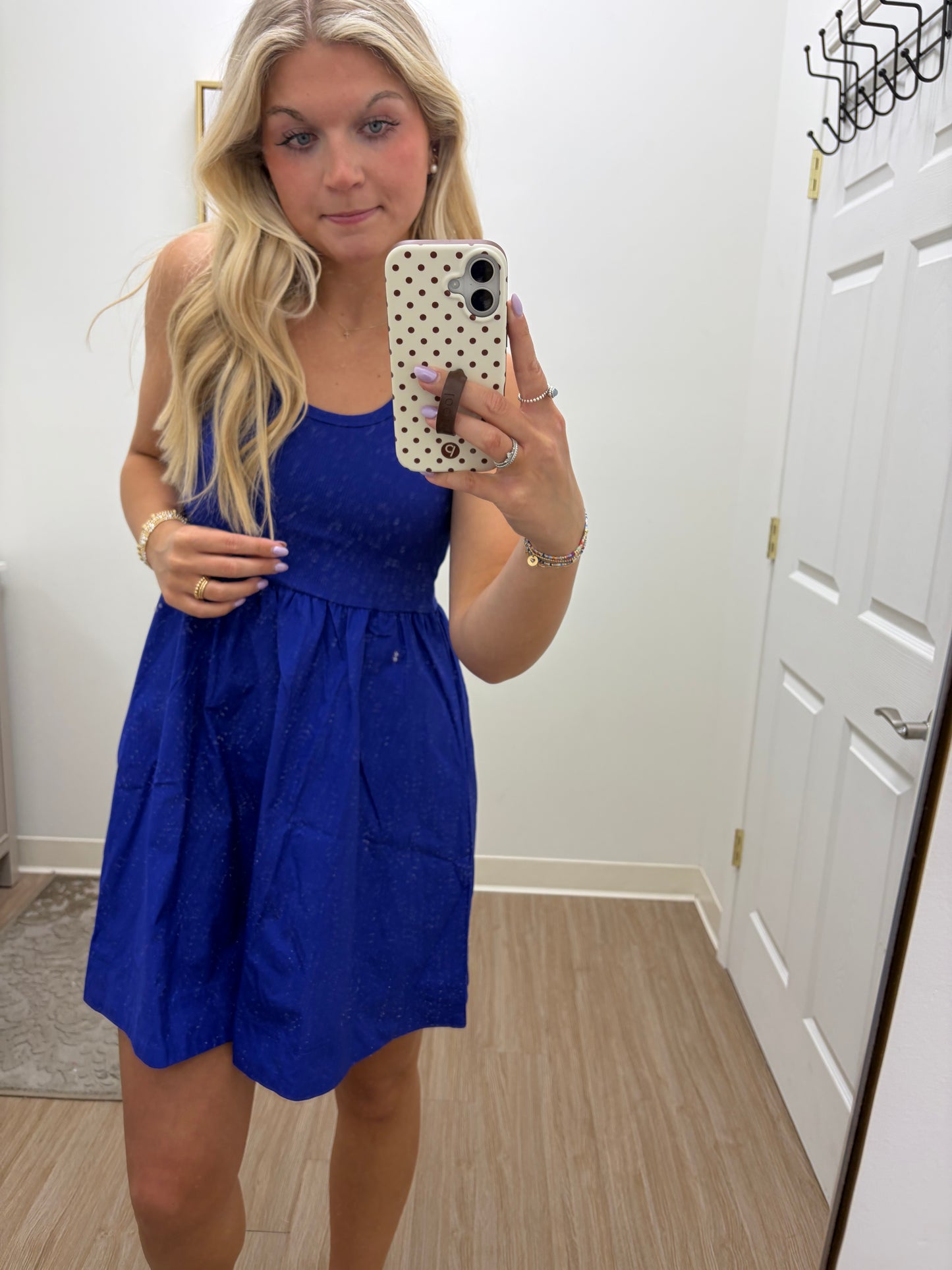 Royal Blue Breeze Tank Dress
