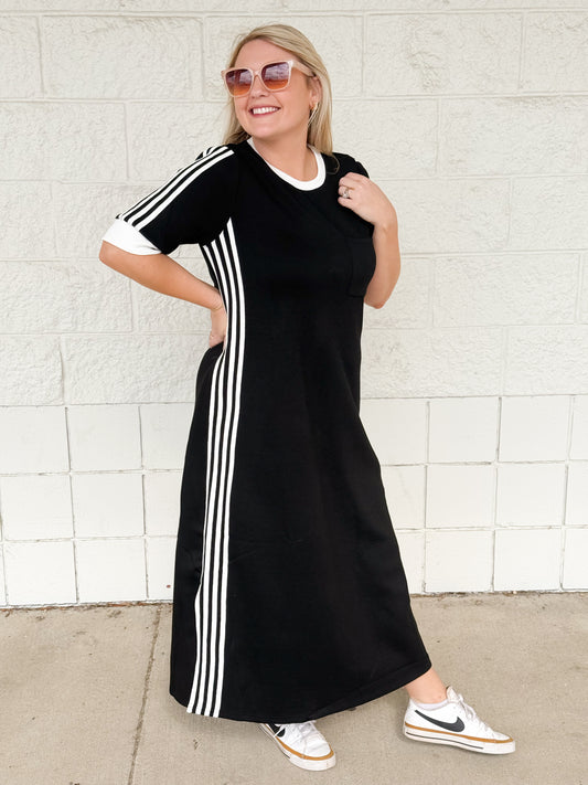 Black & White Court Dress