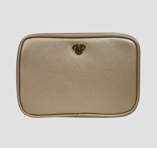 Littmini • Lighted Mirror Case • Gold Luster