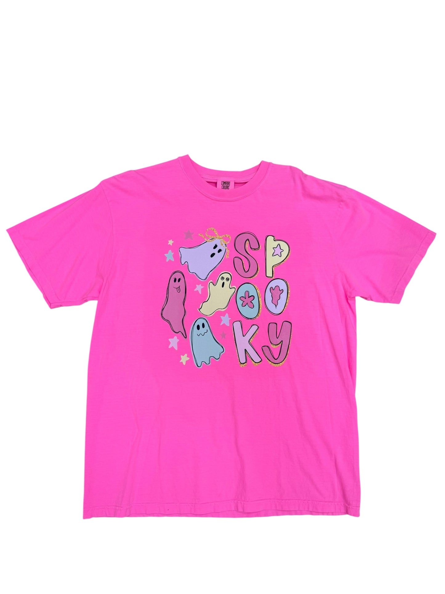 Hot Pink Spooky Tee