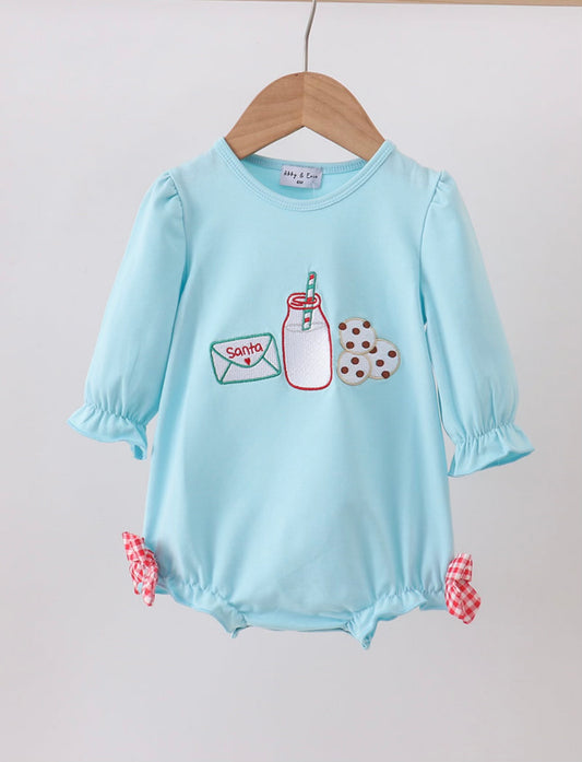 Milk and Cookies Bow Bubble