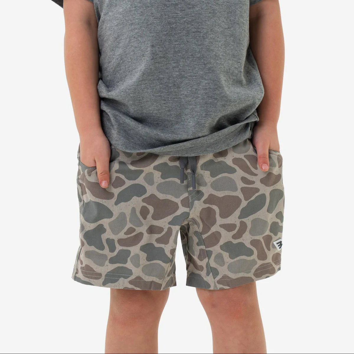 Youth Athletic Short - Classic Deer Camo |Burlebo