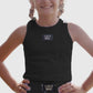 Youth Black Tank | Lulu Mac