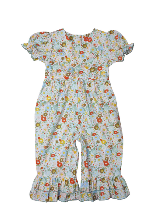 Fall Floral Gabby Romper Three Sisters