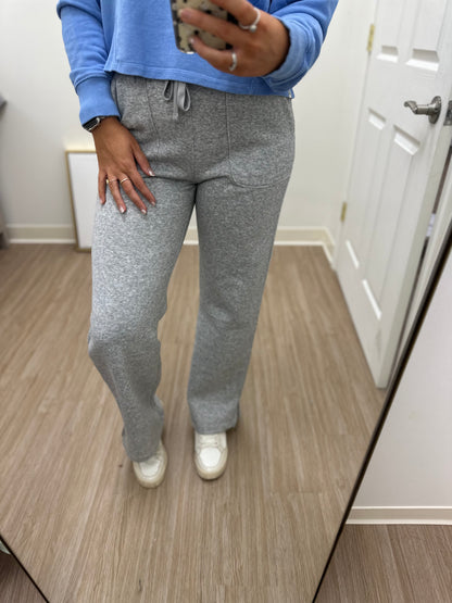 French Terry Light Gray Sweatpants