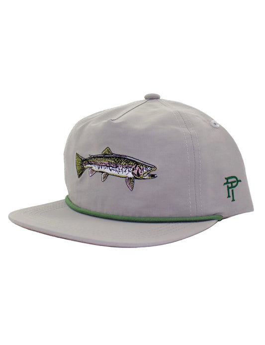 Properly tied rope hat trout
