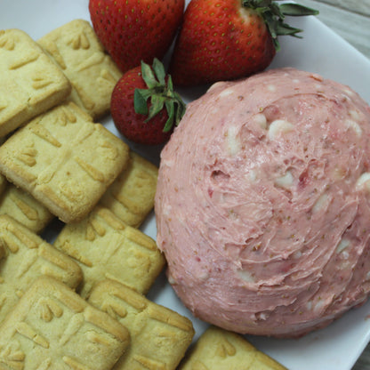 Strawberry Cheesecake Cheeseball or Pie