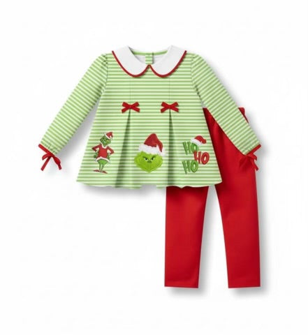 Grinch Girl Set